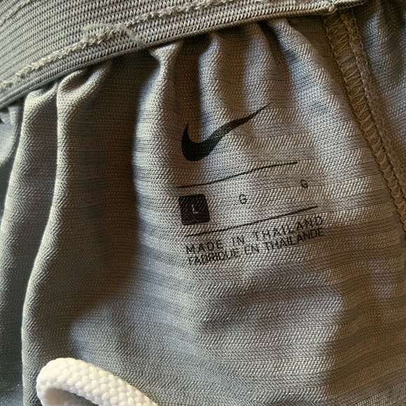 Nike Gray Athletic Shorts Lightweight Breathable Design - Picture 3 of 3